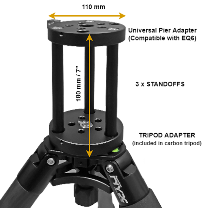 Half Pier Extension 180mm for NYX-101