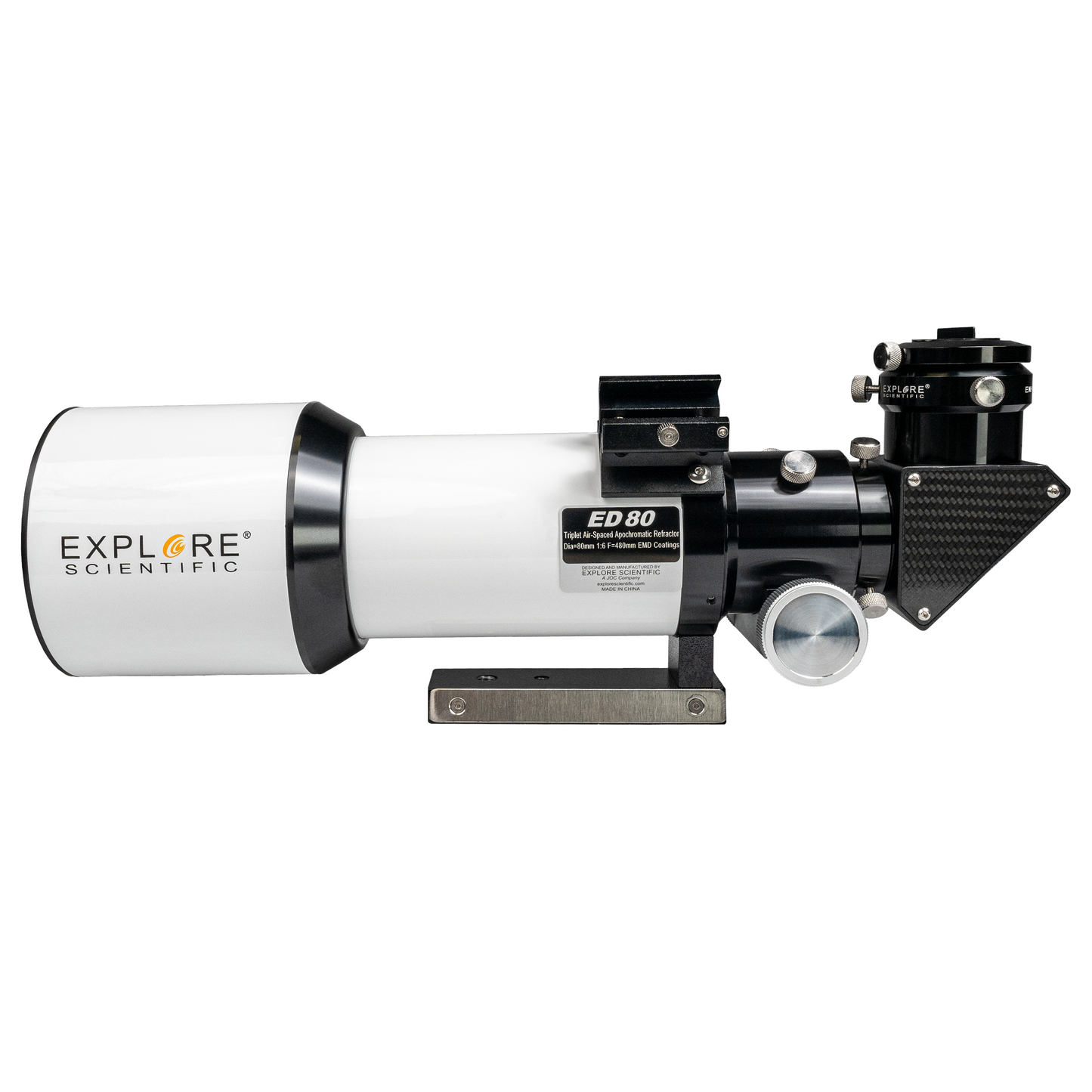 Explore Scientific ED80 Essential Series Air-Spaced Triplet Refractor Telescope - ES-ED0806-02