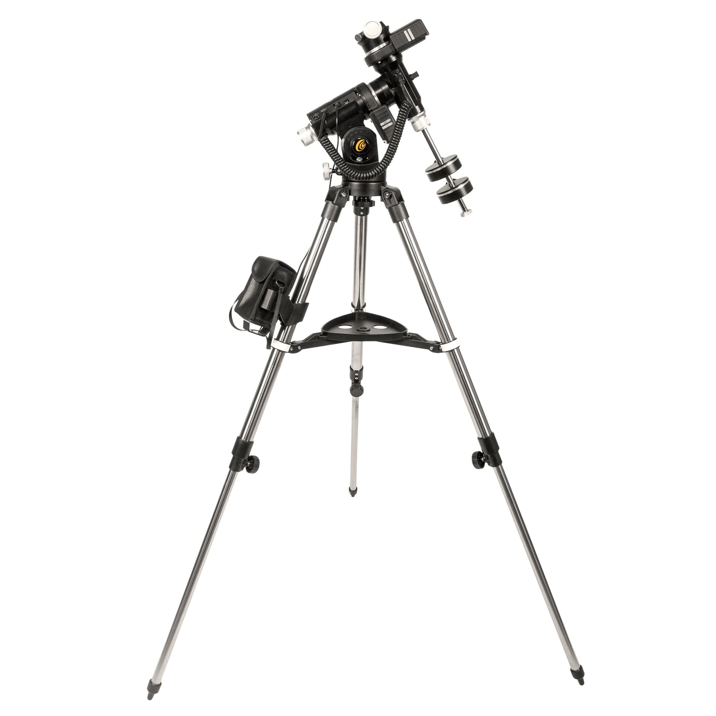 Explore Scientific ED80-FCD100 Series Air-Spaced Triplet Refractor Telescope with iEXOS-100-2 PMC-Eight Equatorial Tracker System with WiFi and Bluetooth, 2 Extra Counterweights, Field Flattener and Solar Filter