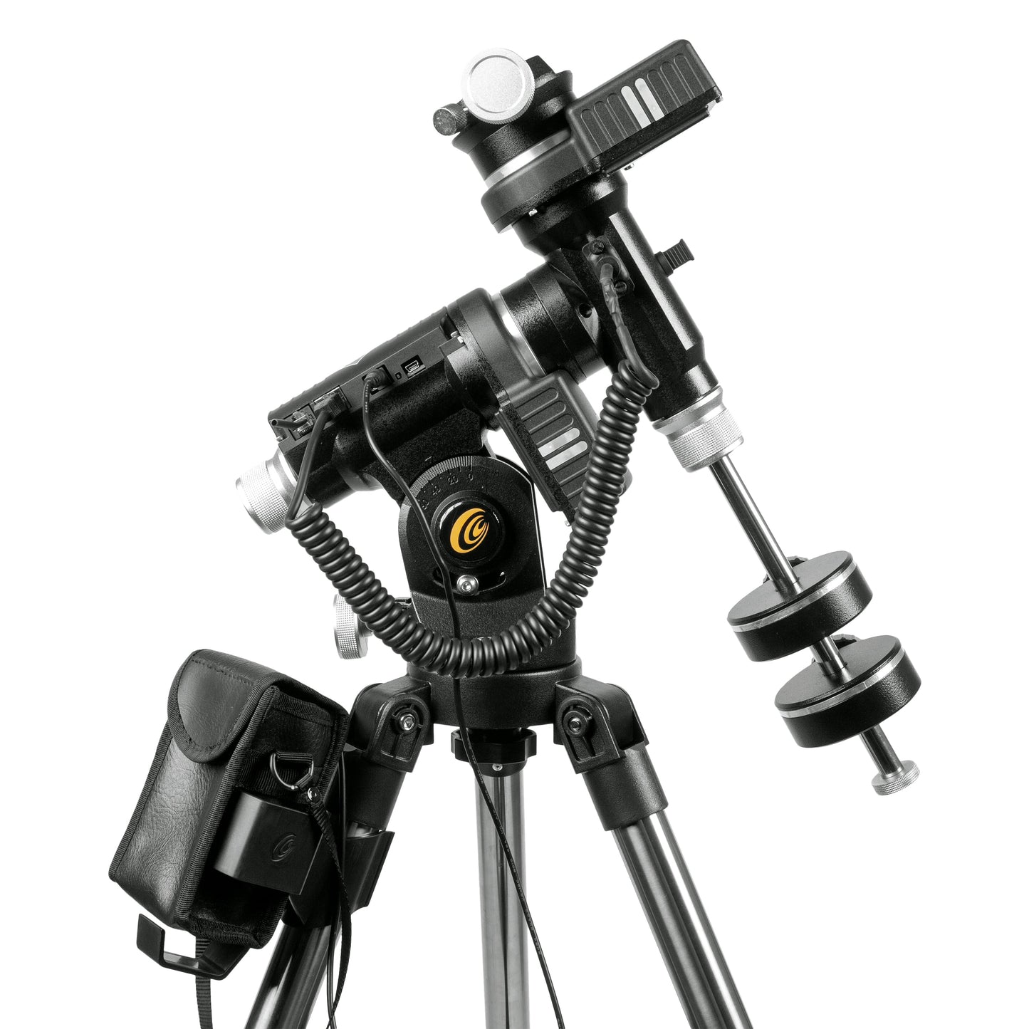 Explore Scientific ED80 Essential Series Air-Spaced Triplet Refractor Telescope with iEXOS-100-2 PMC-Eight Equatorial Tracker System with WiFi and Bluetooth, 2 Extra Counterweights, Field Flattener and Solar Filter