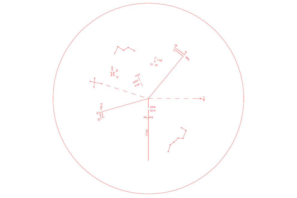 Vixen Portable Equatorial Mount Polar Alignment Scope Set for POLARIE U