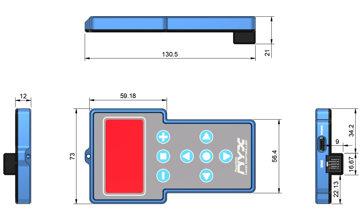 Hand Controller for NYX-101